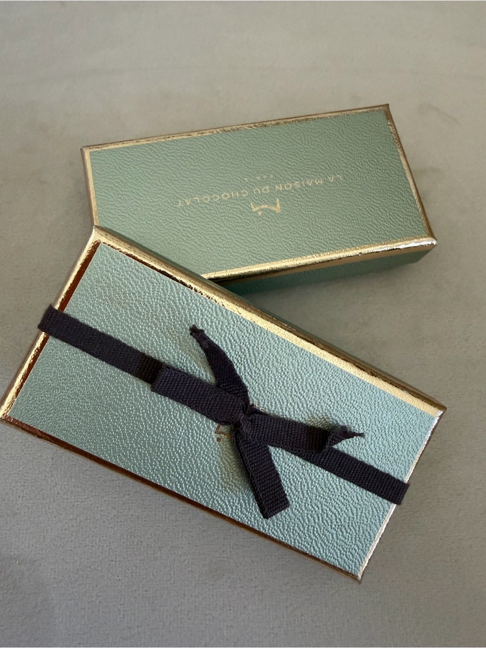 Van Cleef & Arpels Two Empty Chocolate Mini Box Collectible Gift Box Luxe Store